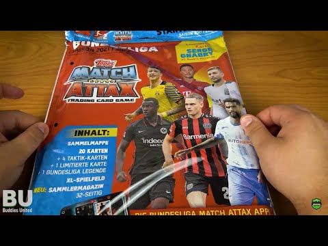 DIE NEUE SAISON HAT BEGONNEN! | Topps BUNDESLIGA Match Attax 2021/2022 - MEGA STARTER PACK