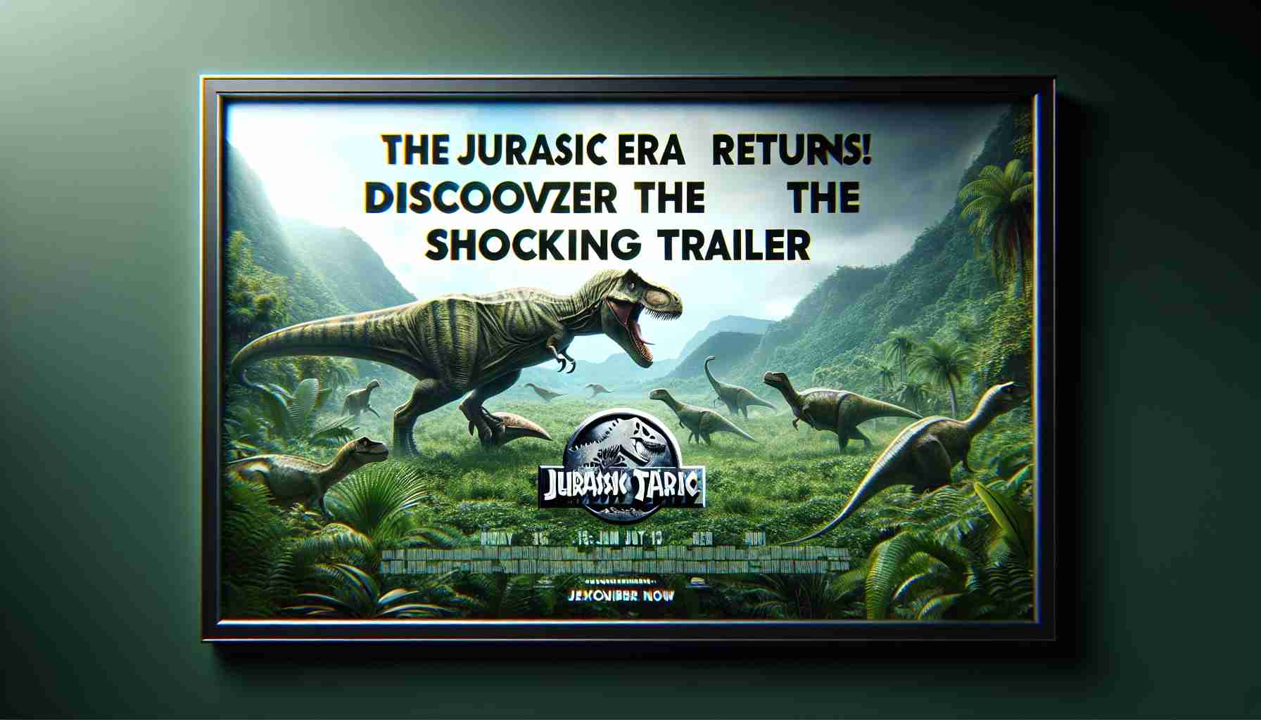 ¡El Mundo Jurásico Regresa! Descubre el Impactante Tráiler de "Jurassic World: El Renacer"